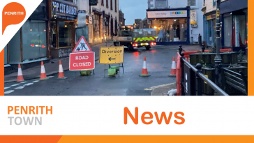 Town Centre Road Closed Today for Emergency Work 