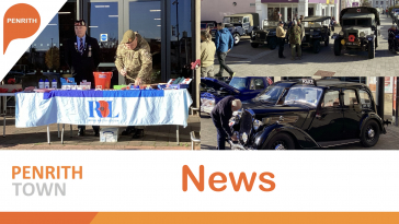Local Poppy Appeal launched in Penrith today with an event at new Squares