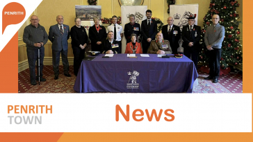 Penrith Town Council Signed the Armed Forces Covenant at a Ceremony on Tuesday